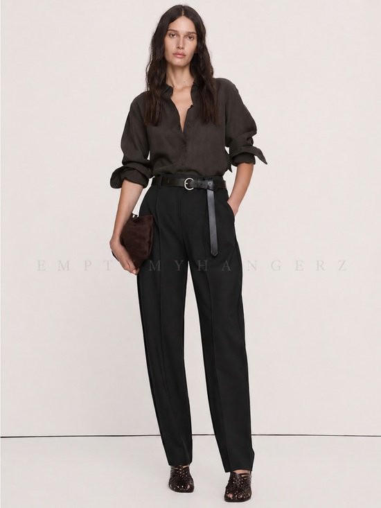 Banana Republic Pants - NWT! BANANA REPUBLIC BLACK HIGH-RISE TAPERED DRAPEY PONTE PULL-ON PANT 875489